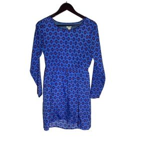 J. Crew blue dress size 2